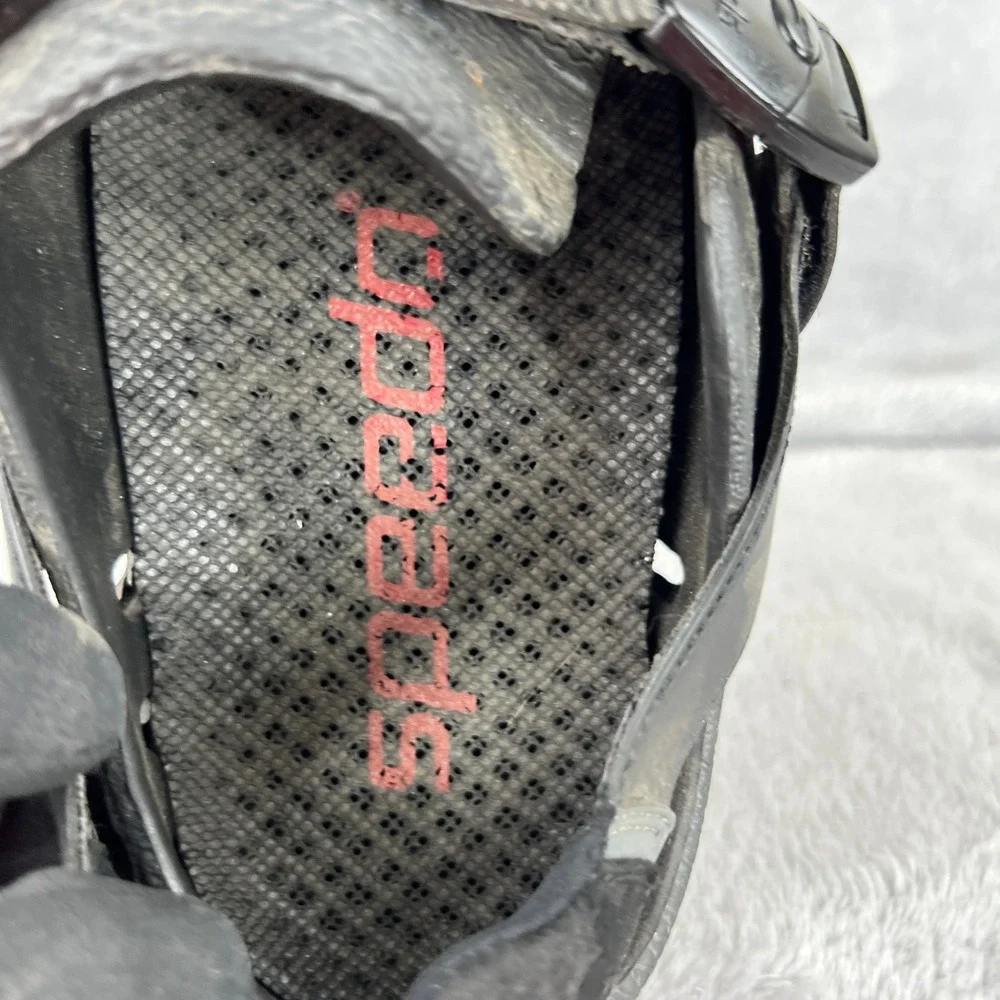 Speedo Hydro Tread Water Shoes Black Men Outdoor Beach River Aquatic Sandals